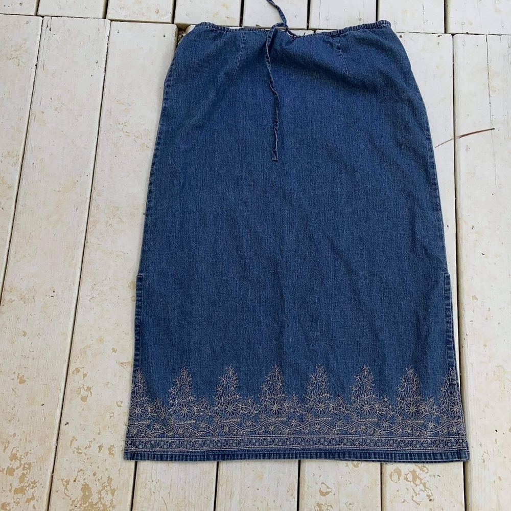 Eddie Bauer Denim Skirt